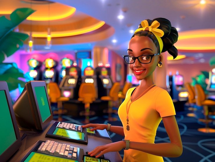 Dealer terlatih dan studio produksi berkualitas tinggi Dealer bersertifikat Blueprint Gaming di studio HD rpcs