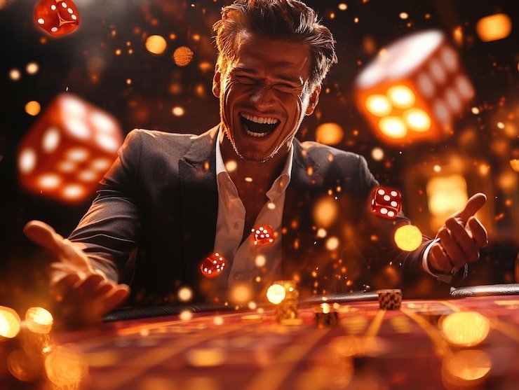 Dealer langsung di studio HD rpcs memandu Mode Turnamen dengan teknologi multi-kamera